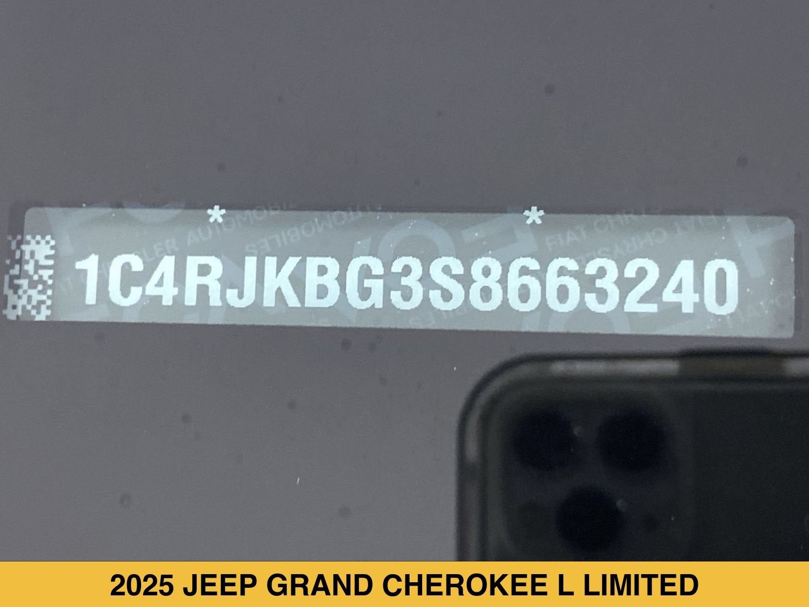 2025 Jeep Grand Cherokee L Limited 4x4