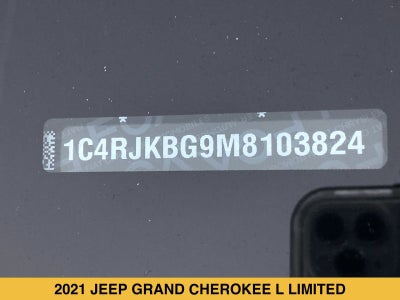 2021 Jeep Grand Cherokee L Limited 4x4