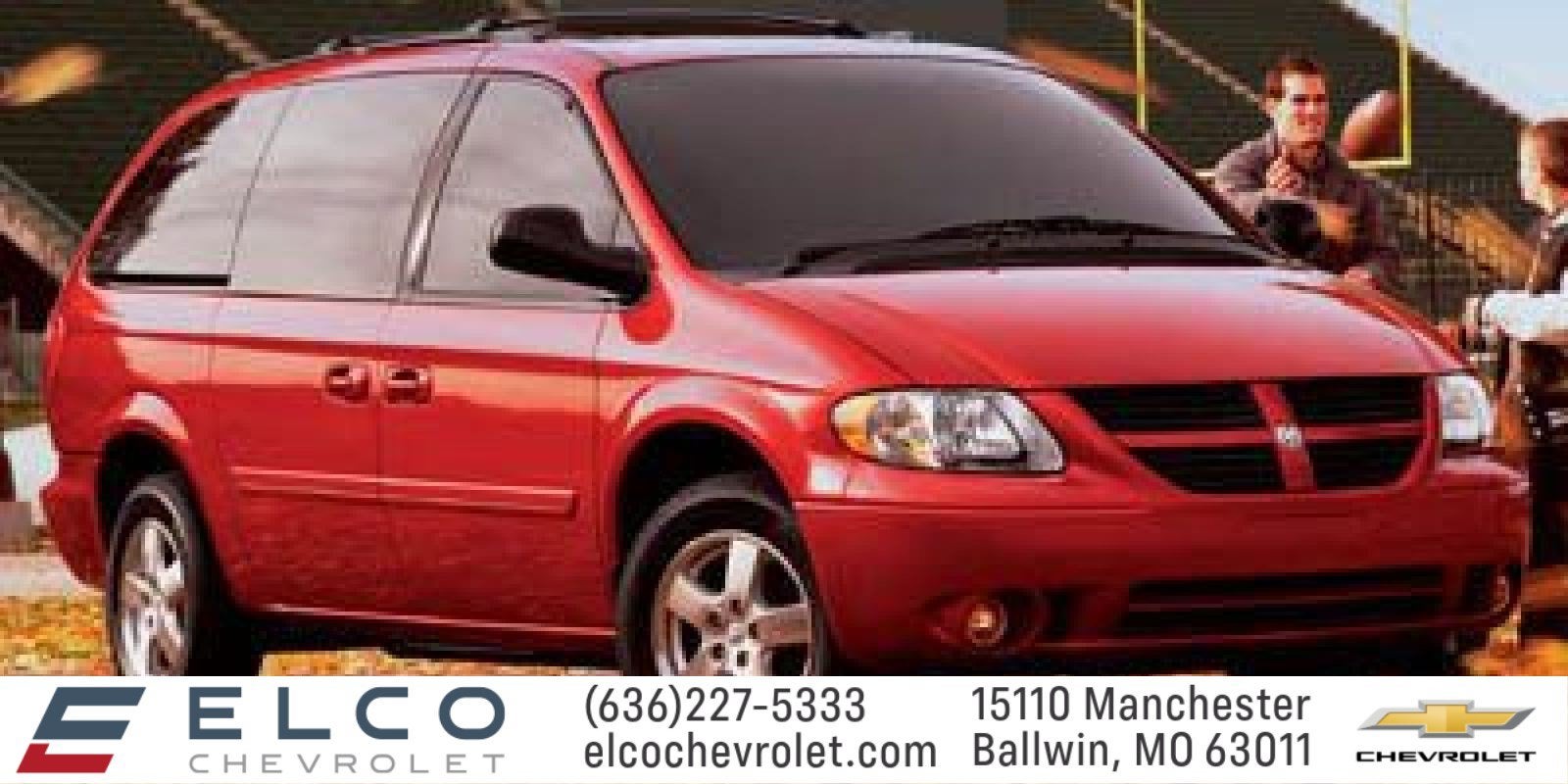 2005 Dodge Caravan SXT