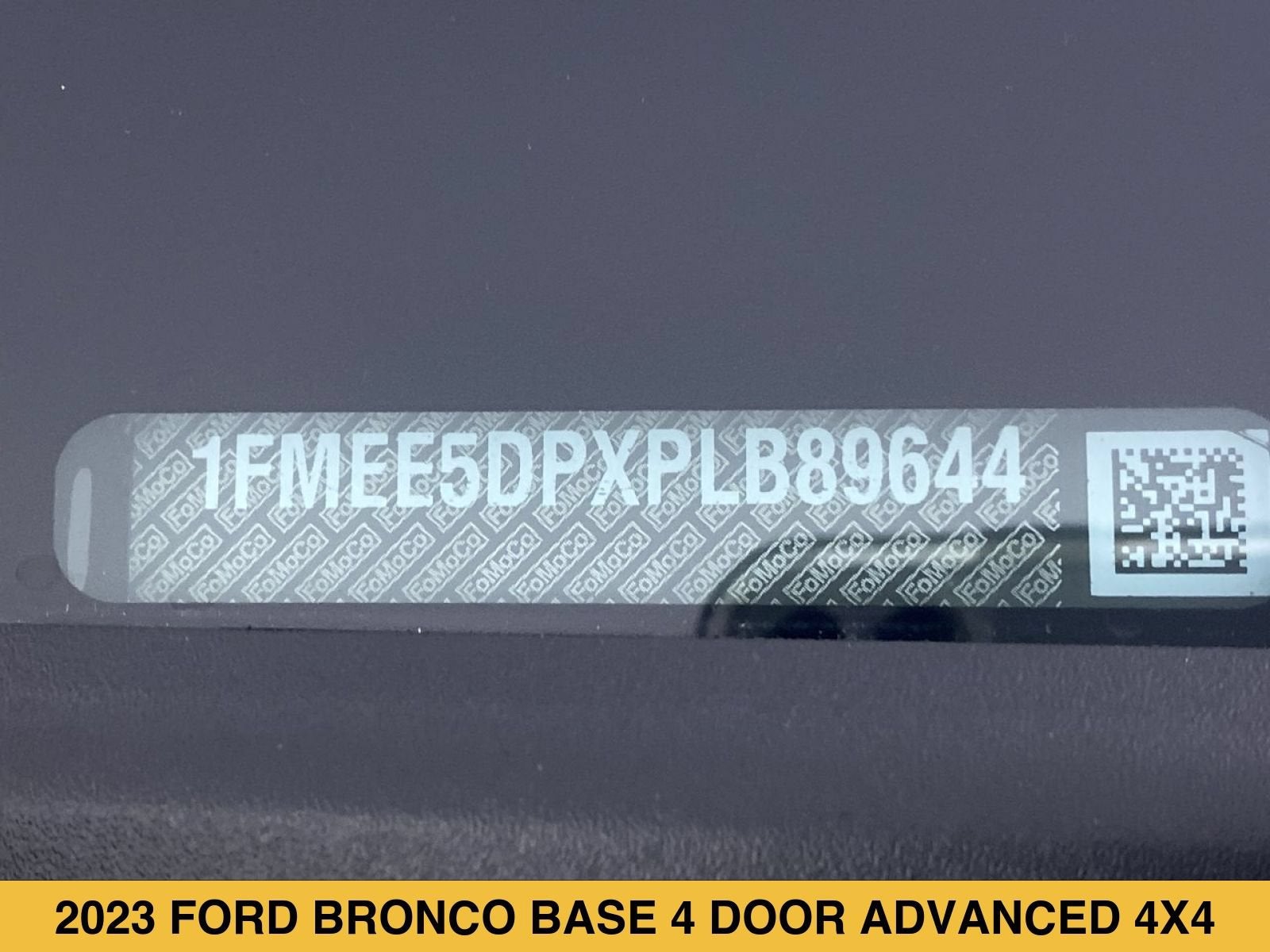 2023 Ford Bronco Wildtrak