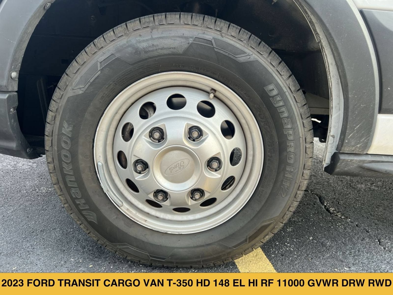 2023 Ford Transit-350 Cargo Van T-350 HD 148" EL Hi Rf 11000 GVWR DRW RWD