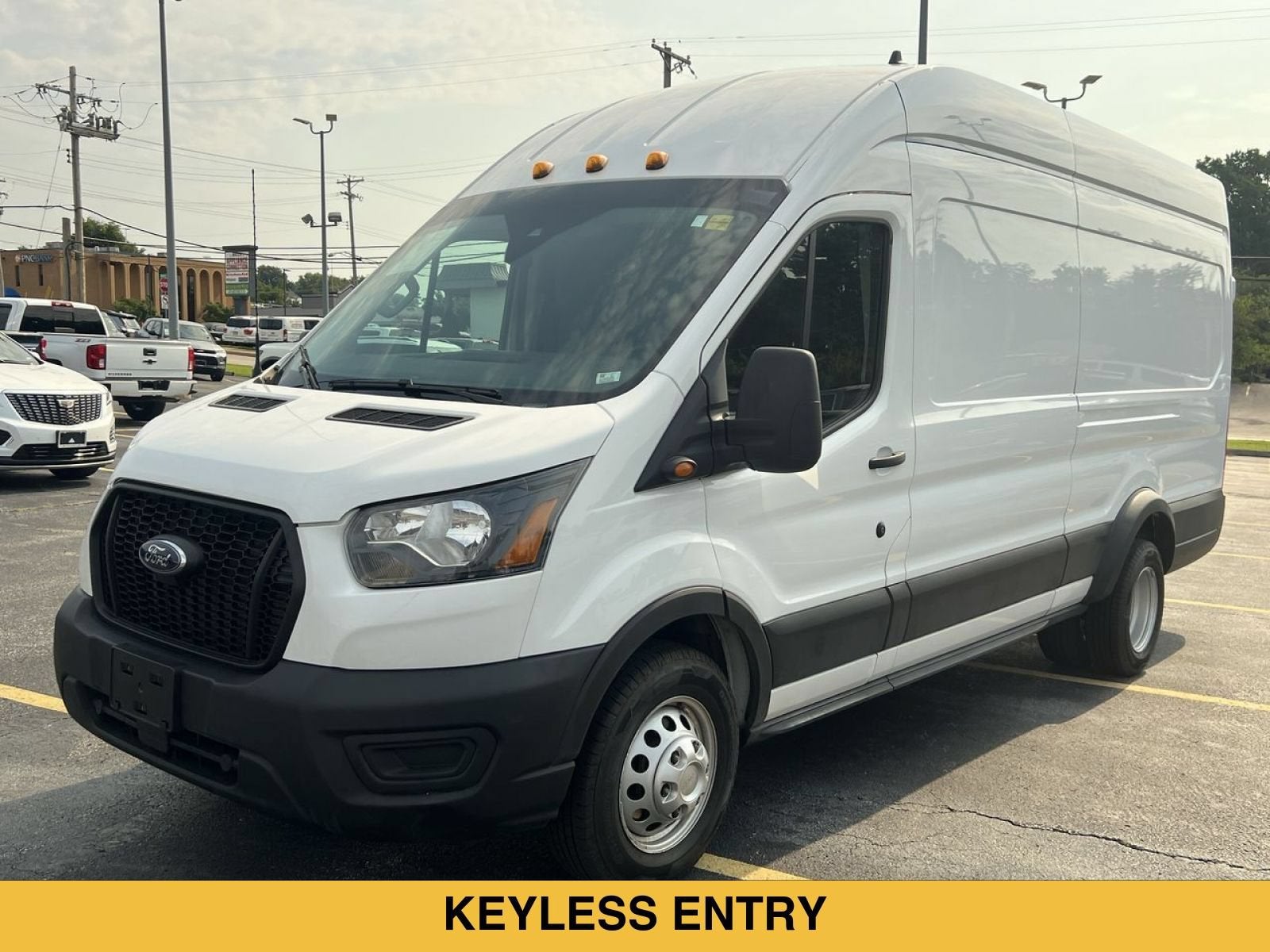 2023 Ford Transit-350 Cargo Van T-350 HD 148" EL Hi Rf 11000 GVWR DRW RWD