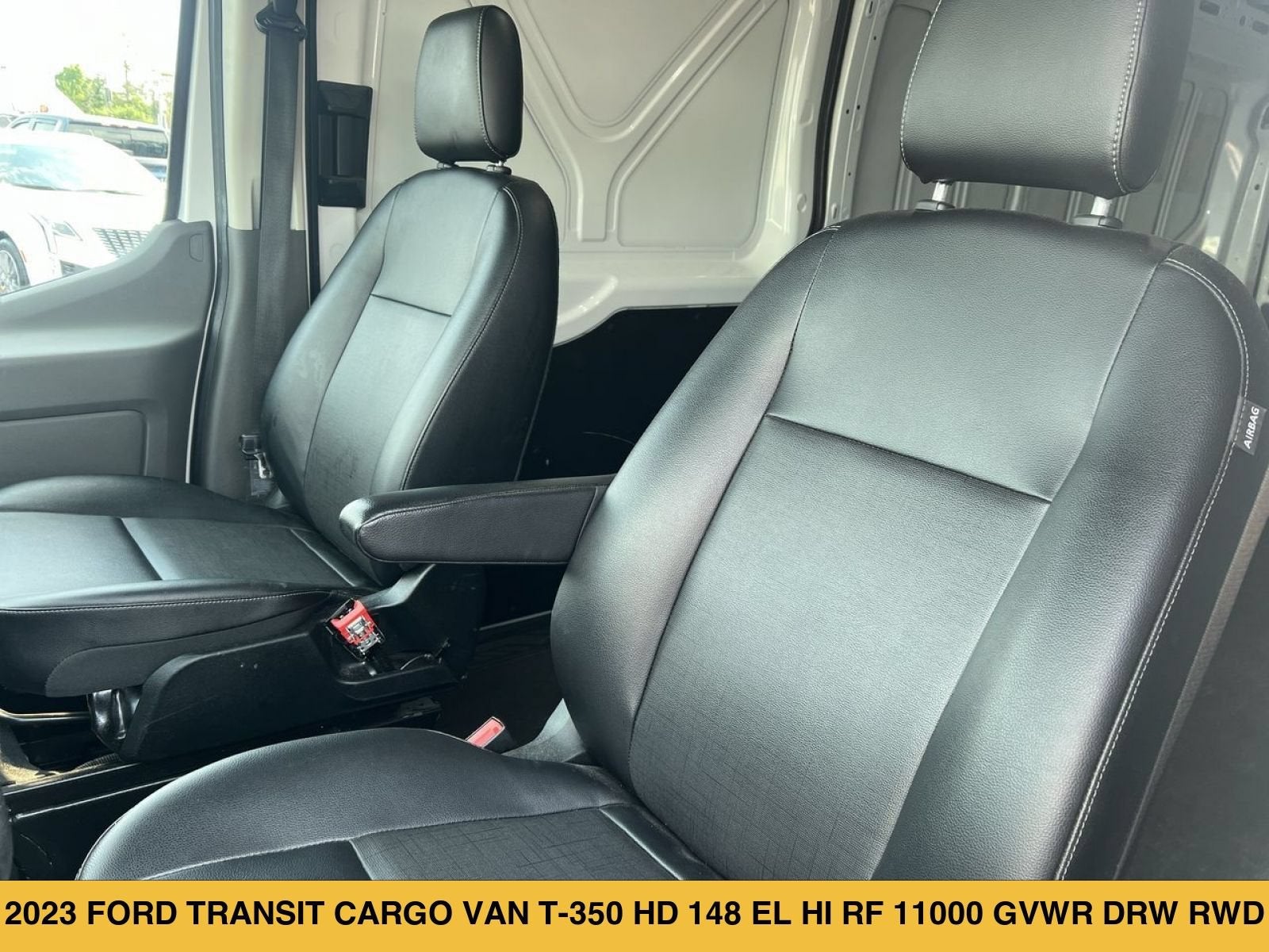 2023 Ford Transit-350 Cargo Van T-350 HD 148" EL Hi Rf 11000 GVWR DRW RWD