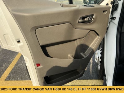 2023 Ford Transit-350 Cargo Van T-350 HD 148" EL Hi Rf 11000 GVWR DRW RWD