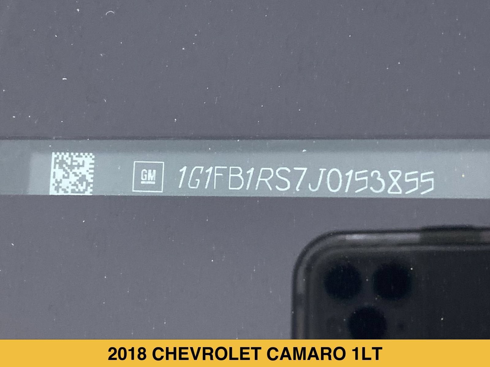 2018 Chevrolet Camaro 1LT
