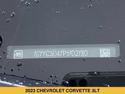 2023 Chevrolet Corvette Stingray 3LT