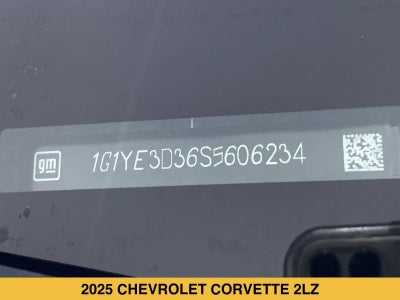2025 Chevrolet Corvette Z06 2LZ