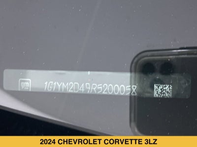 2024 Chevrolet Corvette E-Ray 3LZ