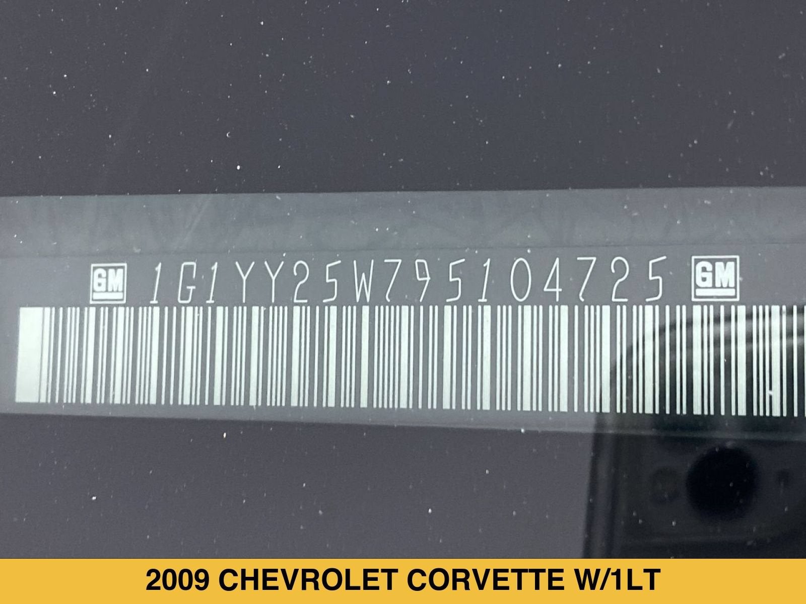 2009 Chevrolet Corvette w/1LT