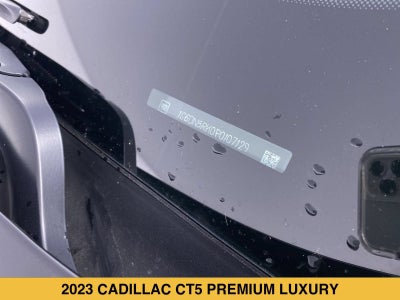 2023 Cadillac CT5 Premium Luxury