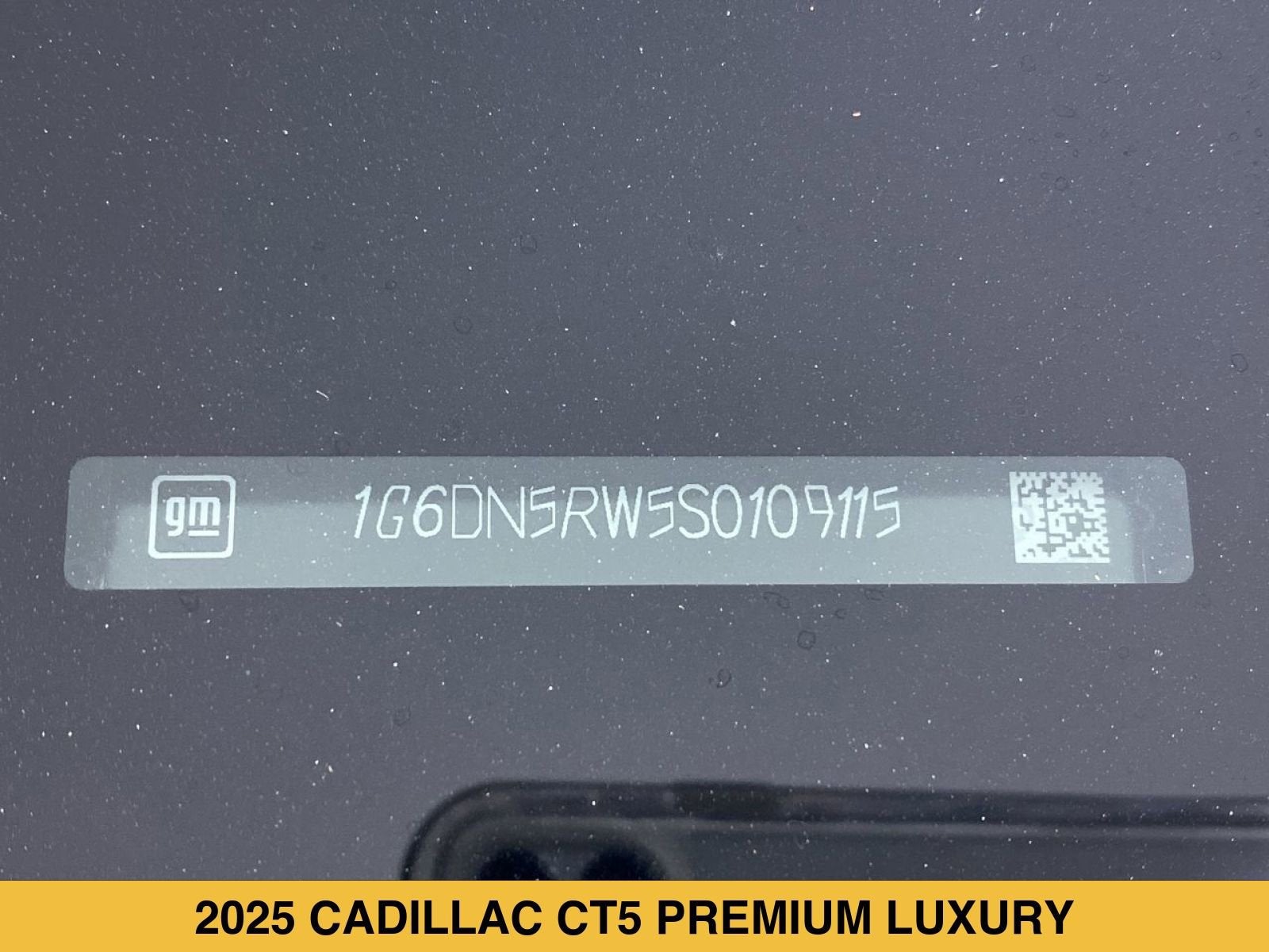 2025 Cadillac CT5 Premium Luxury