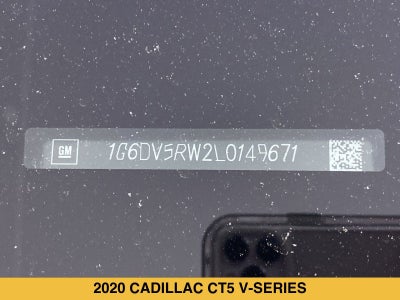 2020 Cadillac CT5-V V-Series