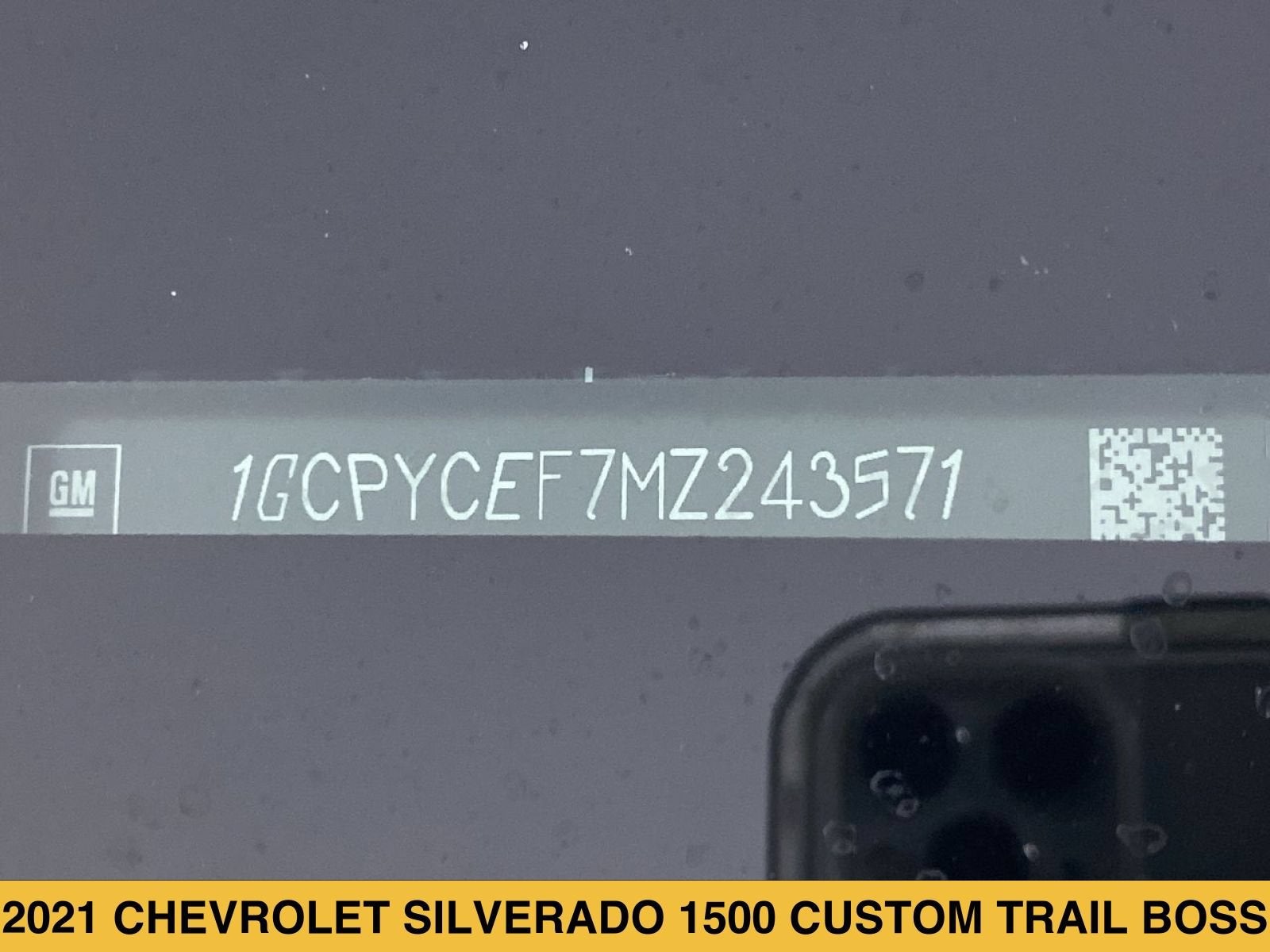 2021 Chevrolet Silverado 1500 Custom Trail Boss