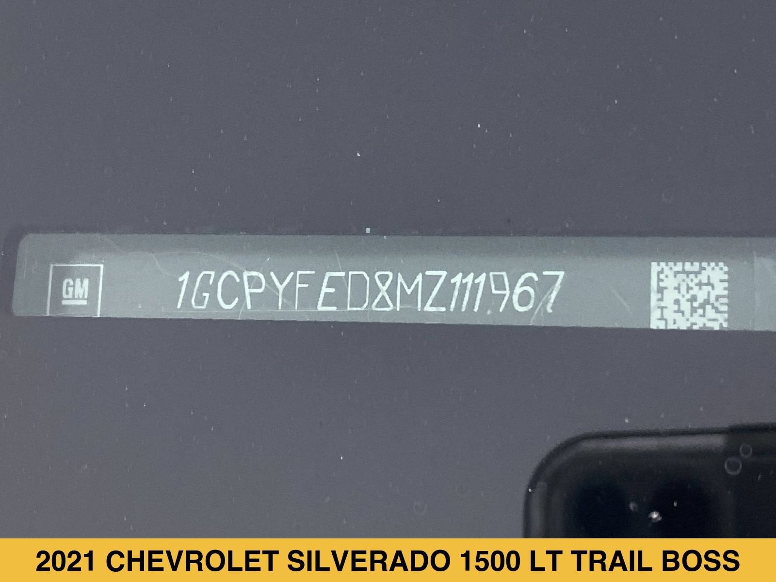 2021 Chevrolet Silverado 1500 LT Trail Boss