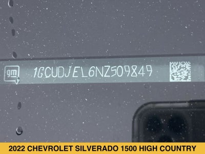 2022 Chevrolet Silverado 1500 High Country