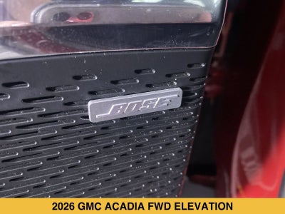 2026 GMC Acadia Elevation