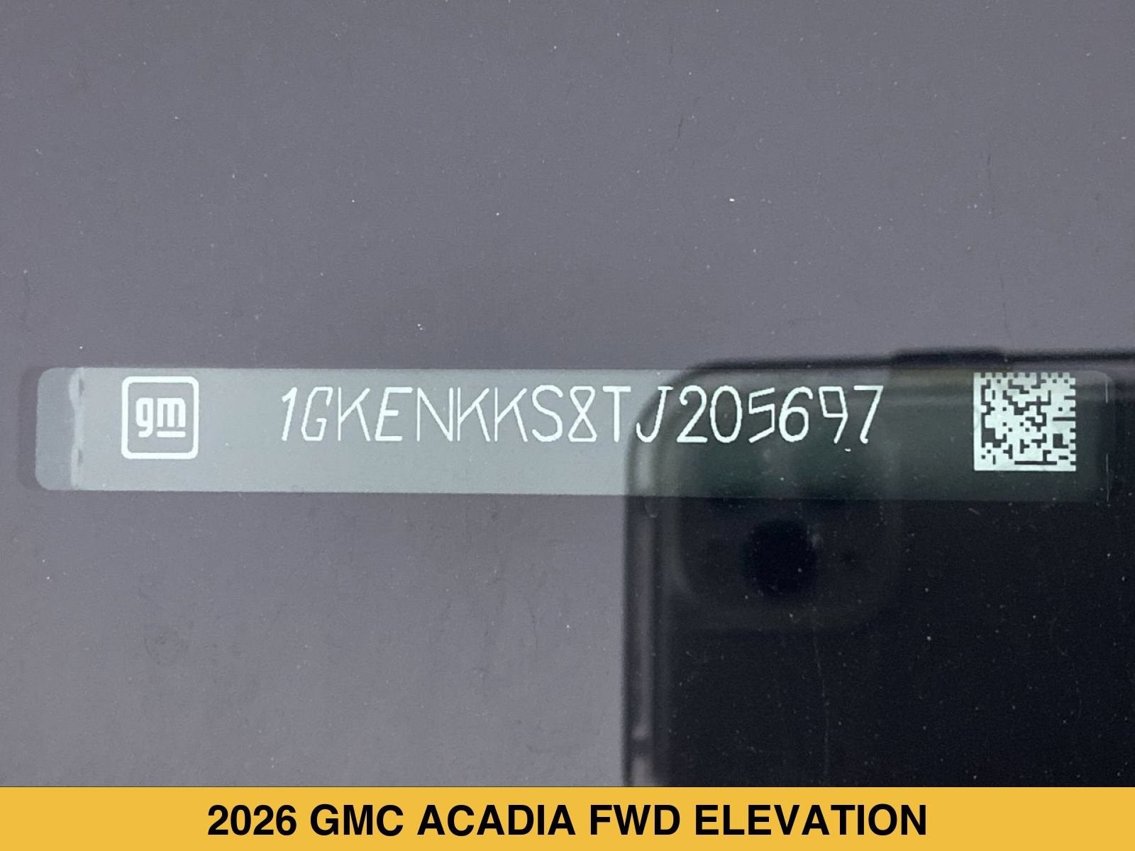 2026 GMC Acadia Elevation
