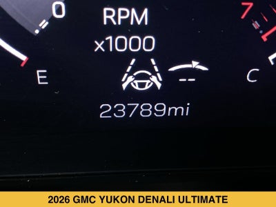 2026 GMC Yukon Denali Ultimate
