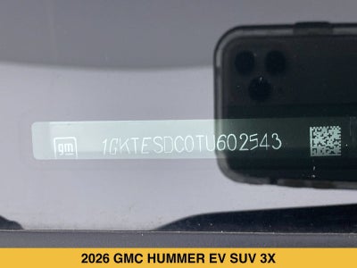 2026 GMC HUMMER EV SUV 3X