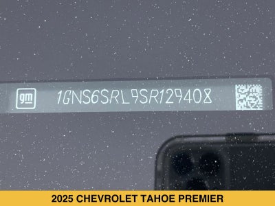 2025 Chevrolet Tahoe Premier