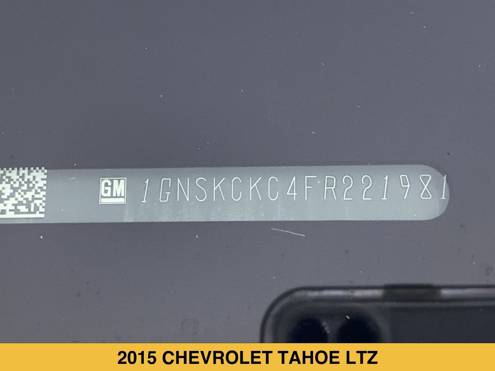 2015 Chevrolet Tahoe LTZ