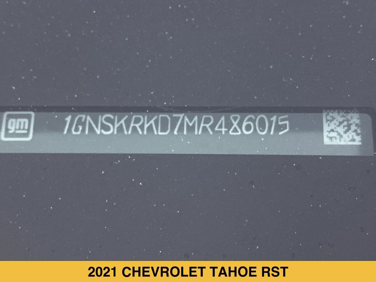 2021 Chevrolet Tahoe RST