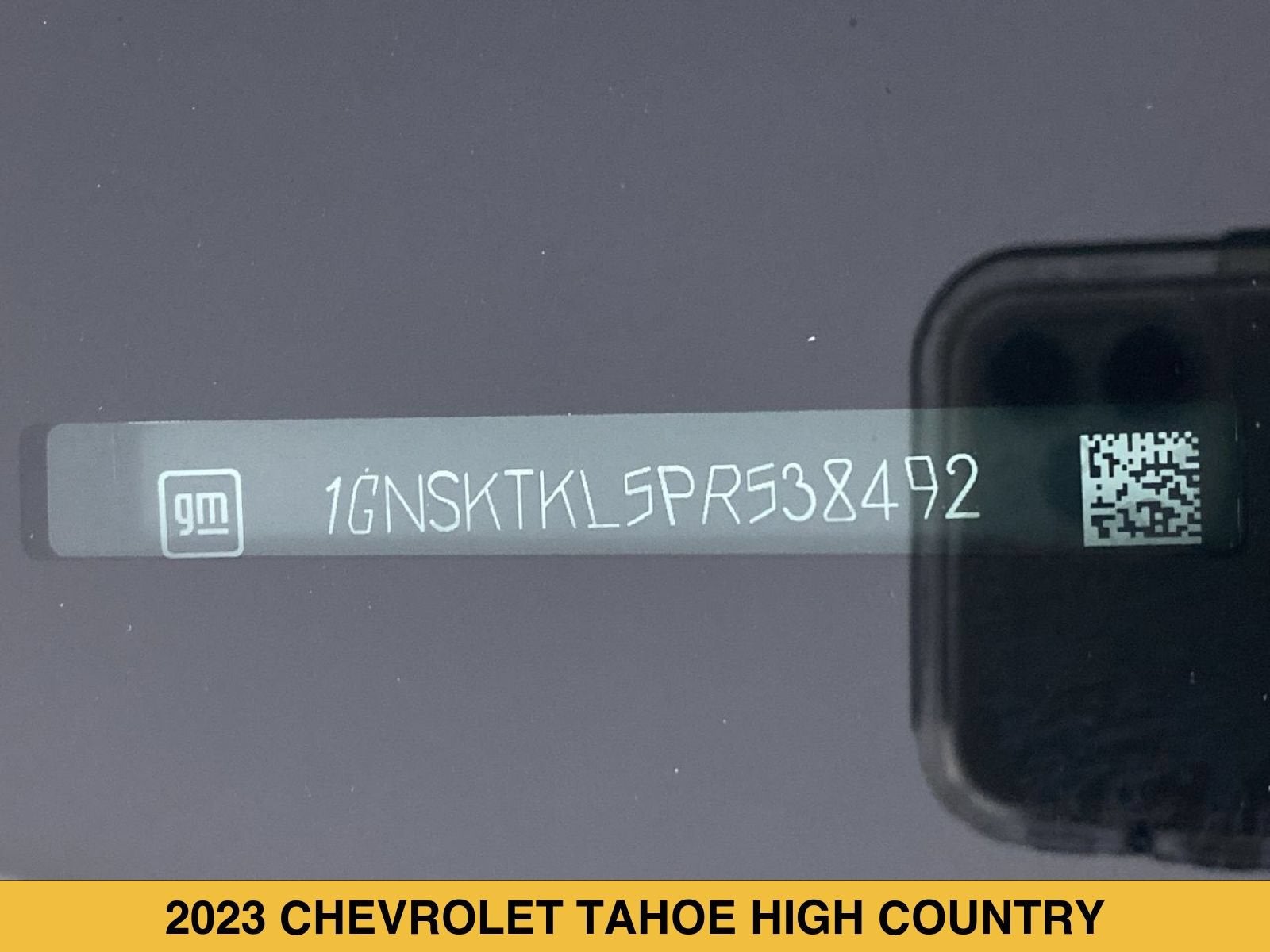 2023 Chevrolet Tahoe High Country