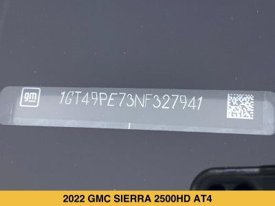 2022 GMC Sierra 2500 HD AT4
