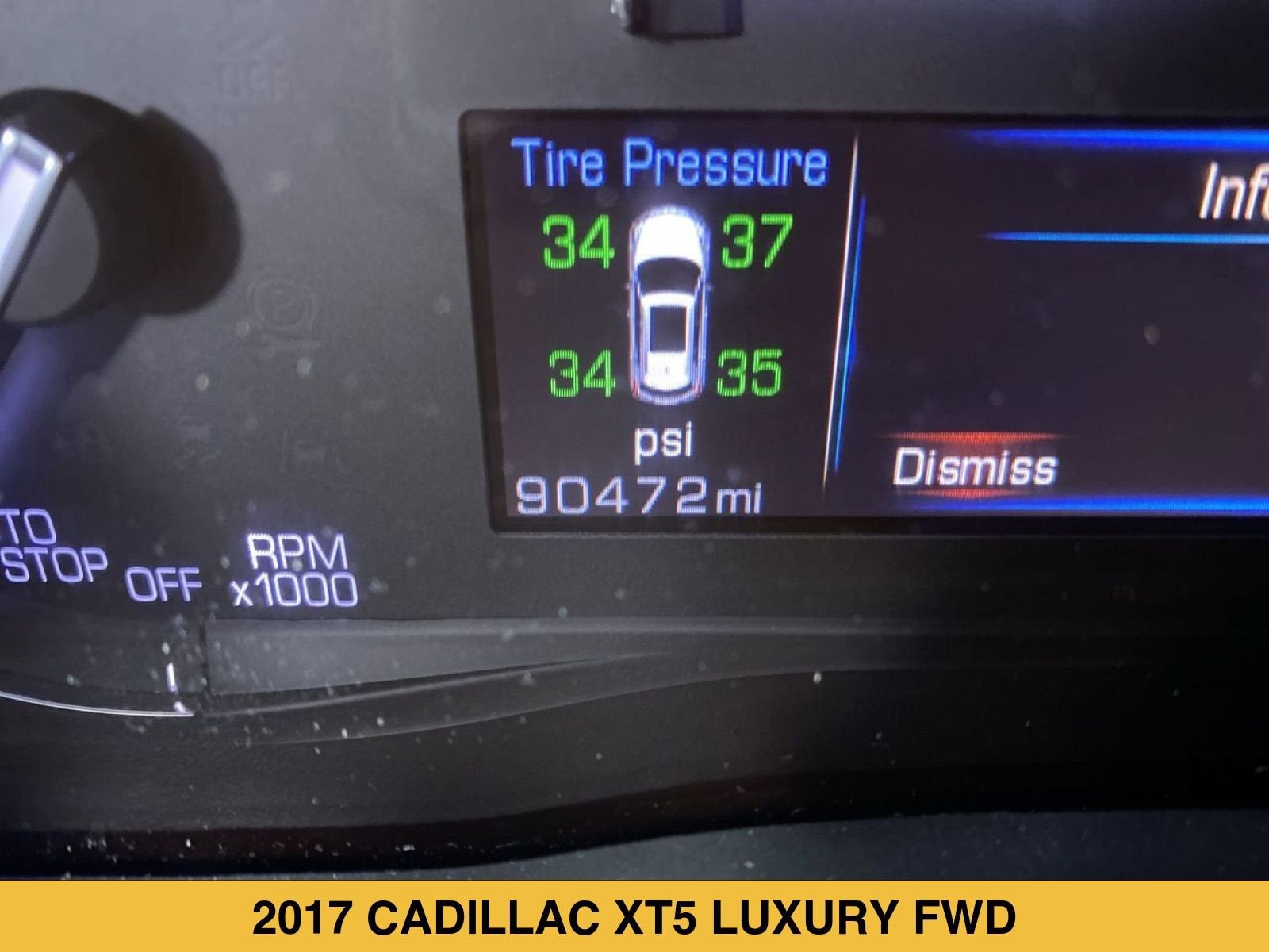 2017 Cadillac XT5 Luxury FWD