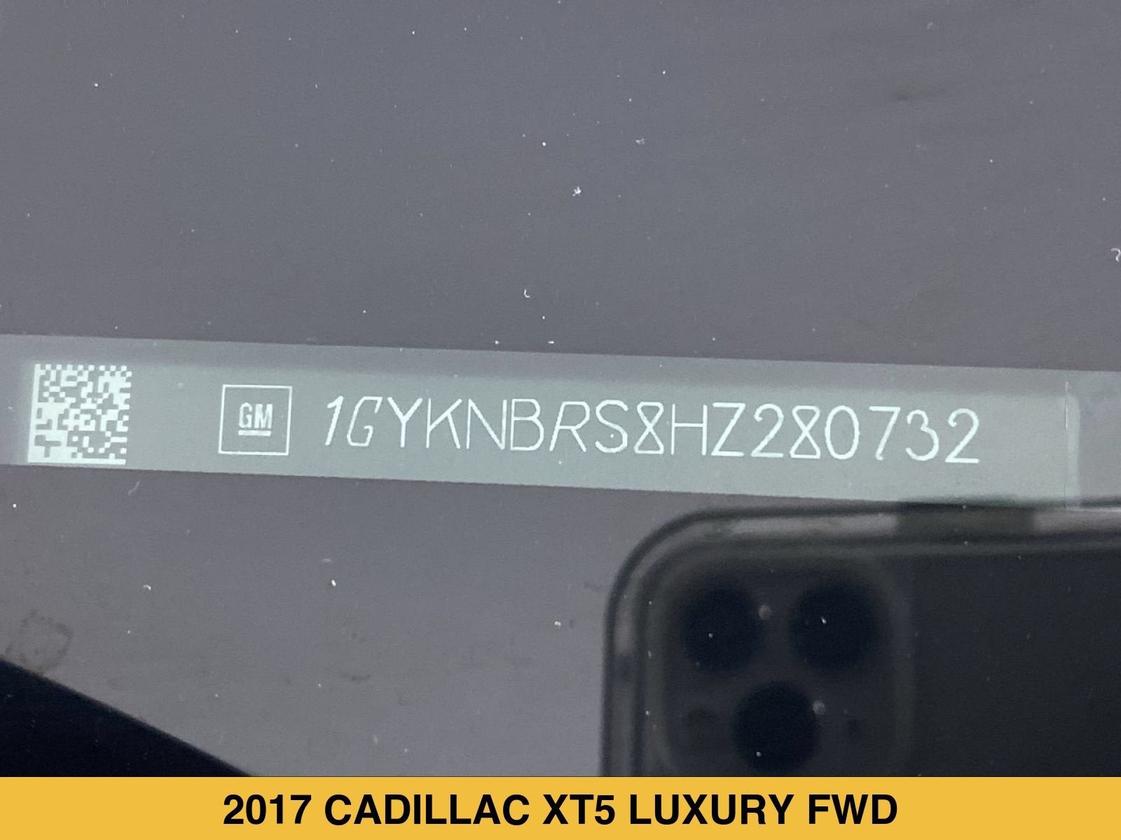 2017 Cadillac XT5 Luxury FWD