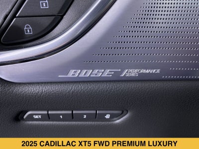 2025 Cadillac XT5 Premium Luxury