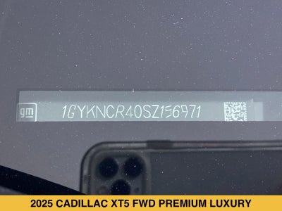2025 Cadillac XT5 Premium Luxury
