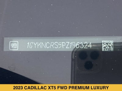 2023 Cadillac XT5 FWD Premium Luxury