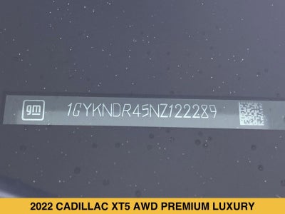 2022 Cadillac XT5 Premium Luxury