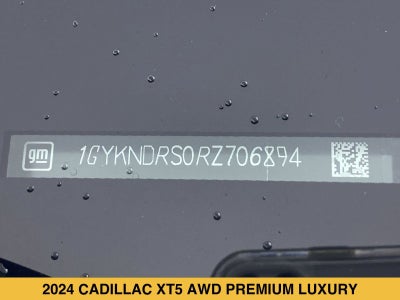 2024 Cadillac XT5 Premium Luxury
