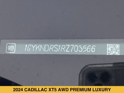 2024 Cadillac XT5 Premium Luxury