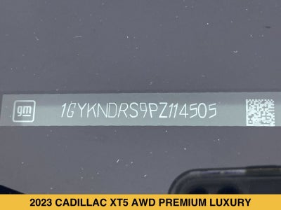 2023 Cadillac XT5 AWD Premium Luxury