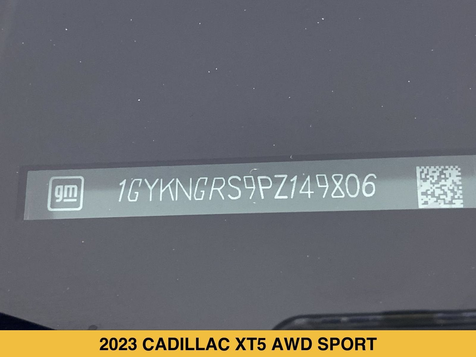 2023 Cadillac XT5 Sport