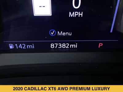 2020 Cadillac XT6 AWD Premium Luxury