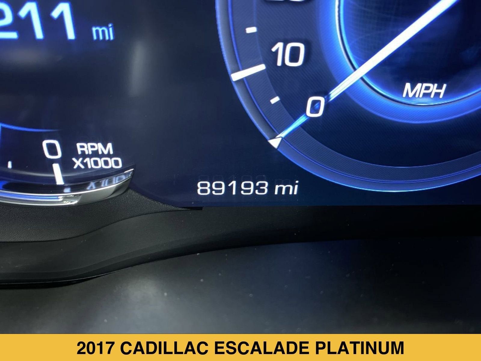 2017 Cadillac Escalade Platinum