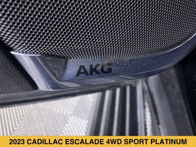 2023 Cadillac Escalade Sport Platinum