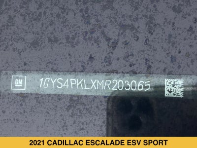 2021 Cadillac Escalade ESV Sport