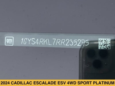 2024 Cadillac Escalade ESV Sport Platinum