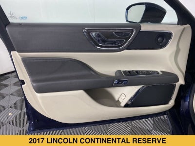 2017 Lincoln Continental Reserve