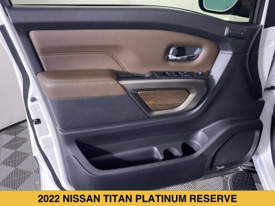 2022 Nissan TITAN Crew Cab Platinum Reserve 4x4