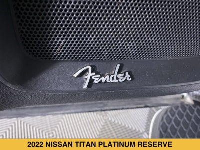 2022 Nissan TITAN Crew Cab Platinum Reserve 4x4