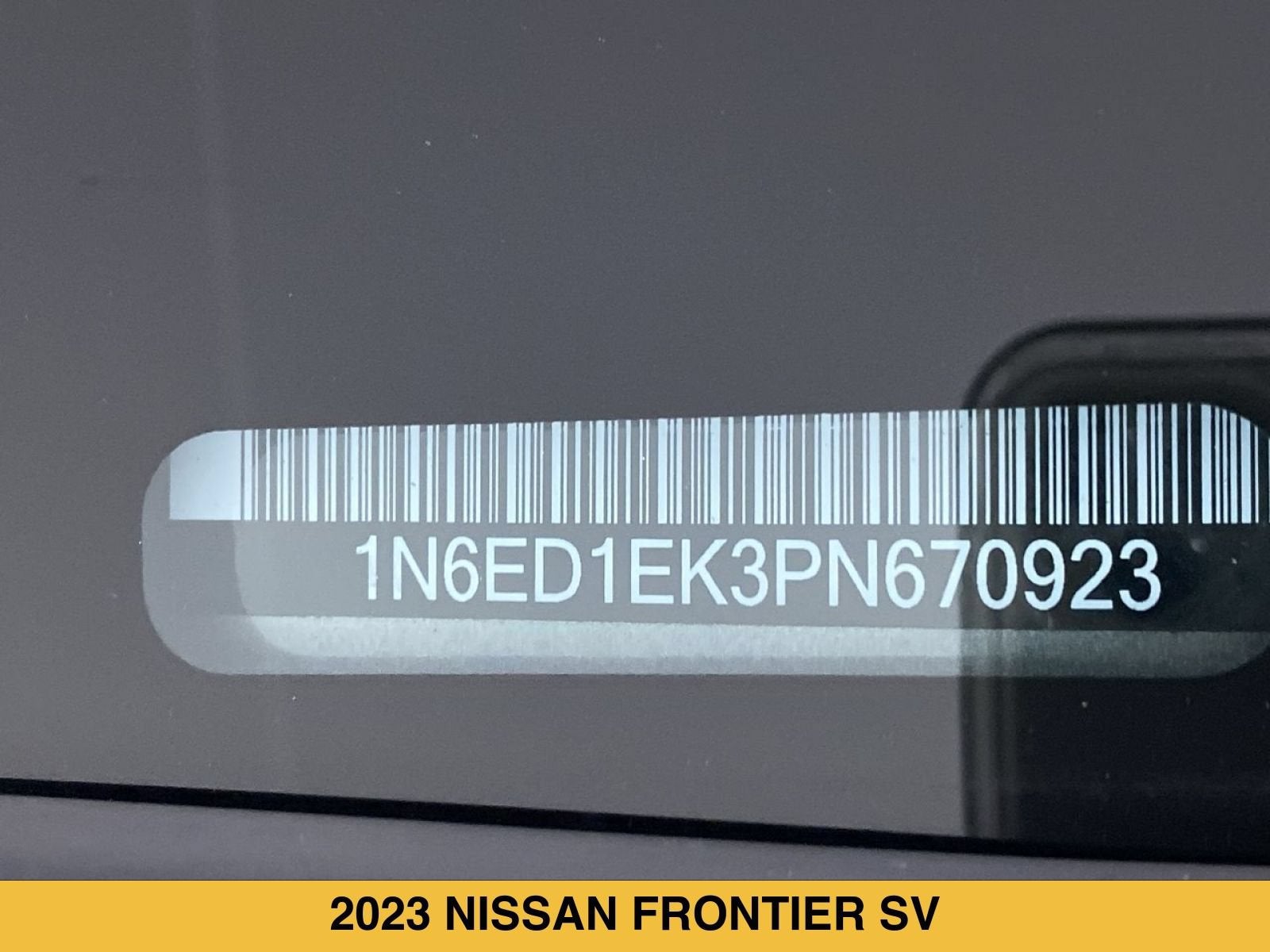 2023 Nissan Frontier Crew Cab SV 4x4