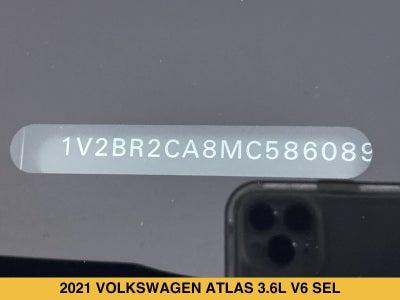 2021 Volkswagen Atlas 3.6L V6 SEL