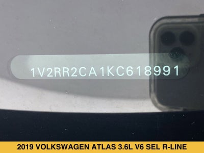 2019 Volkswagen Atlas 3.6L V6 SEL R-Line