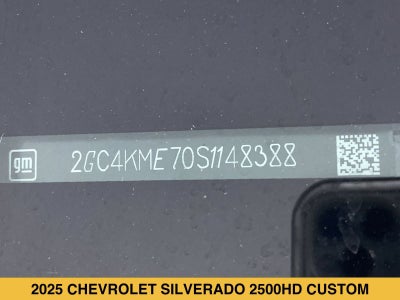 2025 Chevrolet Silverado 2500 HD Custom